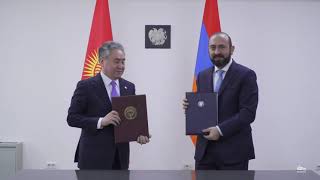 Ղրղզստանի ԱԳ նախարարի այցը Հայաստան