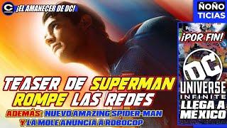 Teaser de Superman rompe las redes | DC Universe Infinite llega a México | Ñoñoticias 24-12-20