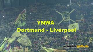 Dortmund and Liverpool Fans singing best YNWA award 2016 YOU'LL NEVER WALK ALONE BVB - LFC