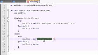 AJAX Tutorial 6 XMLHttpRequest