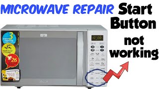 Start button not working | Microwave Repair | #RepairCity