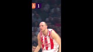 Top 3 Dunks from Crvena Zvezda Belgrade vs. Paris Basketball