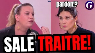 🔴 Mathilde Panot met en PLS Apolline de Malherbe !