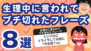 【27万人調査】「生理中に言われてブチ切れたフレーズ」聞いてみたよ