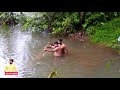 ഒടക്ക് വലയിട്ട് മീൻ പിടുത്തം net fishing