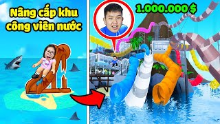 Nâng cấp hòn đảo hoang thành khu công viên nước nhiều trò hay cùng bqThanh và Ốc ?