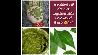 significance of gorintaku in ashada masam, ఆశాడ మాసం గోరింటాకు ఎందుకు పెట్టుకుంటారు, latest designs