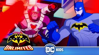 蝙蝠侠和夜翼在工具帮助下打败银背金刚 | 中文版 Batman Unlimited 🇨🇳 | @DCKidsInternational