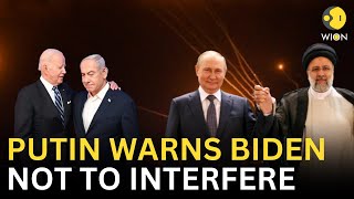 Israel-Hamas War LIVE: Putin's fifth term a new addition to the Israel-Iran war? | WION LIVE