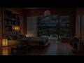 Heavy Rain on the Front Porch 🌧️ A Cozy Space for Deep Sleep and Rest