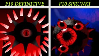 Sprunki phase 10 Definitive Vs Sprunki phase 10 Compare each character and all the music