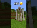 Minecraft Wellerman Edit: Iron Golem 🤨 #shorts