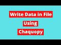 Write Data In File Using Chaquopy | Android Tutorial | ProgrammingFever