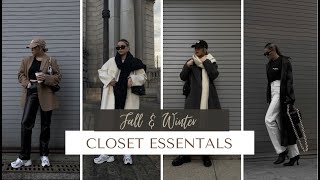 Closet Staples Everyone Needs For Fall/Winter- Create a Capsule Wardrobe- Keri Fay