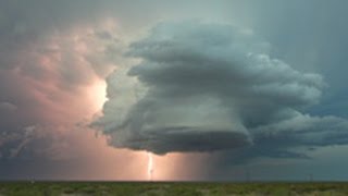 Splitting Supercells - Storm Chase in SE New Mexico - 5/25/14