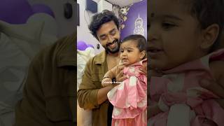 ఈ పాప అంటే ఎంత ఇష్టమో చూడండి Look how much Goutham Krishna loves this baby