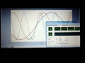 Python simulated real time plot