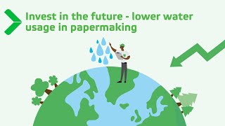 Invest in the future - lower water usage in paper making