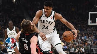 Giannis Antetokounmpo's triple-double leads Milwaukee Bucks' charge vs. Miami Heat | NBA Highlights