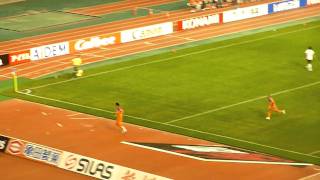 20100817　アルビレックス新潟vs清水エスパルス　矢野貴章ゴールシーン