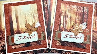 🍁🍁Holiday Mini Sneak Peek!! All About Autumn Card!