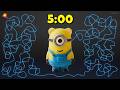 5 Minute Timer Bomb | Minion Gummy Bear EXPLOSION! 💛🐻🍬