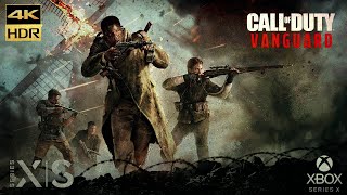 Call Of Duty Vanguard Veteran 4K UHD HDR 60FPS Xbox Series X Gameplay Part #1