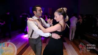 Şenol Vefa Gülmez \u0026 Büşra Yeter - Salsa social dancing | EDF 2018