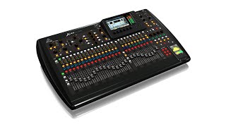 X32 40-Input, 25-Bus Digital Mixing Console with 32 Programmable MIDAS Preamps, 25 Motorized Faders