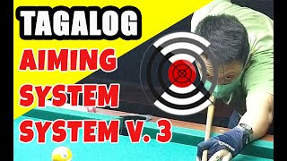 AIMING SYSTEM (PAANO MAG SHOOT NG BOLA SA BILYAR)#billiards #cuesport #pool#trickshot #snooker