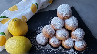 No Yeast Donut Recipe | Ricotta Doughnuts Recipe | Italian donuts