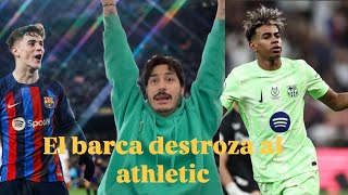 EL BARCELONA A LA FINAL CON UN GAVI IMPARABLE Y UN LAMINE CLAVE BARCELONA A LA FINAL 2-0 VS ATHLETIC