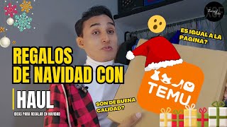 El Regalo Perfecto con TEMU 🎄🎁🎅 Temu Winter Haul  ☃