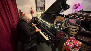 Jean plays grand Piano