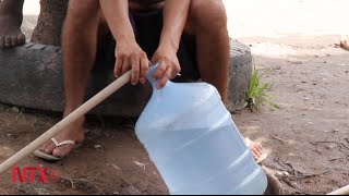 Ante sequía, favela de Río de Janeiro se enfrenta a caimanes por agua