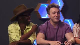 Shayne and Keith making each other laugh
