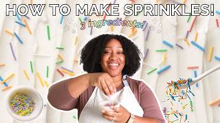 How to Make Sprinkles from Scratch | 3-Ingredient DIY Hack