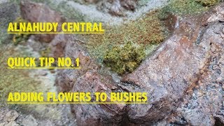 Alnahudy Central - Quick Tip No.1 - Adding flowers to Bushes