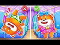 Safety Tips On The Airplane Song ✈️ Funny Kids Songs And Nursery Rhymes by Lucky Zee Zee