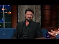 Karl Urban And Stephen Colbert Shoot Laser Powers At Each Other