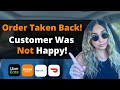 Order Taken Back! Customer Not Happy! | DoorDash, Uber Eats, Walmart Spark Driver Ride Along