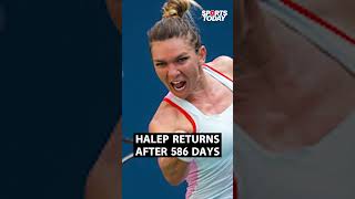 Simona Halep returns to tennis after doping ban, loses to Paula Badosa | Sports Today