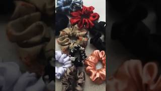 How to make Scrunchies..❤️🌼 #malayalam #scrunchies #smallbusiness #hairaccessories