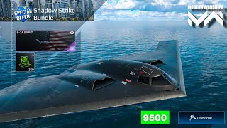 B-2A SPIRIT New Legendary  Stealth Bomber/ Damage Test Shadow Strike Bundle #modernwarships