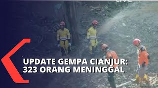 Update Korban Gempa Cianjur, BNPB: 323 Korban Meninggal, 9 Orang Masih dalam Pencarian