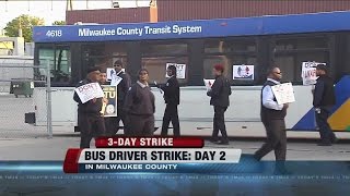 Day 2 of MCTS' bus drivers' strike begins