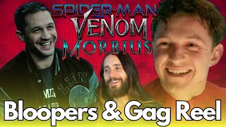 Sony Spider-Verse Movie Bloopers Gag Reel | Tom Holland & Tom Hardy