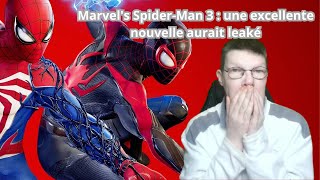 Marvel's Spider-Man 3 : une excellente nouvelle aurait leaké avant la grande annonce