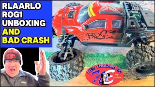 Rlaarlo ROG1 Unboxing and Bad Crash – NEW ENGLAND RC – E201