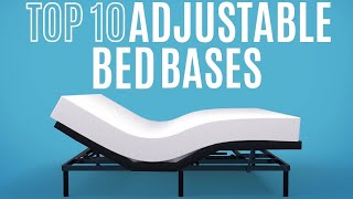 Top 10: Best Adjustable Bed Bases of 2021 / Smart Electric Bed Base Frame with Massage, Remote